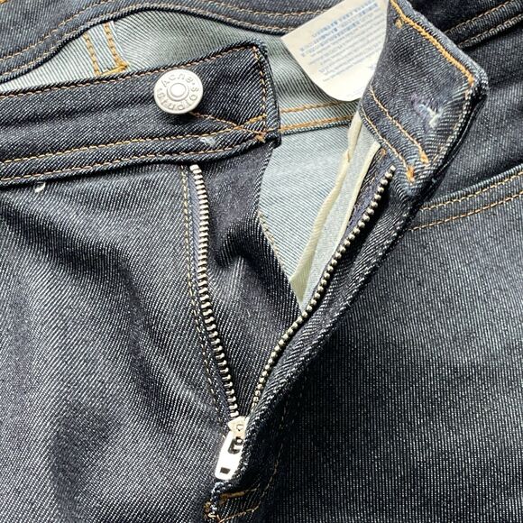 Acne Studios Women Climb Indigo Mid Rise Skinny Fit Jeans Dark Wash Size W34 L28 - Picture 8 of 14